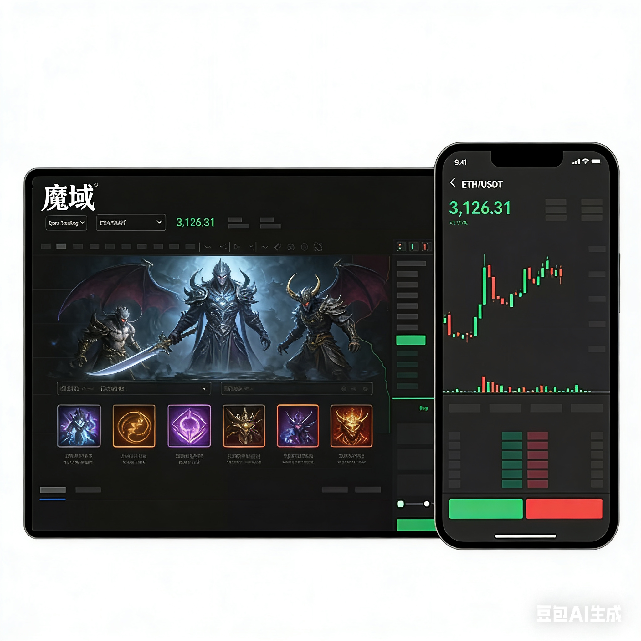 魔域私服选服对比示意图